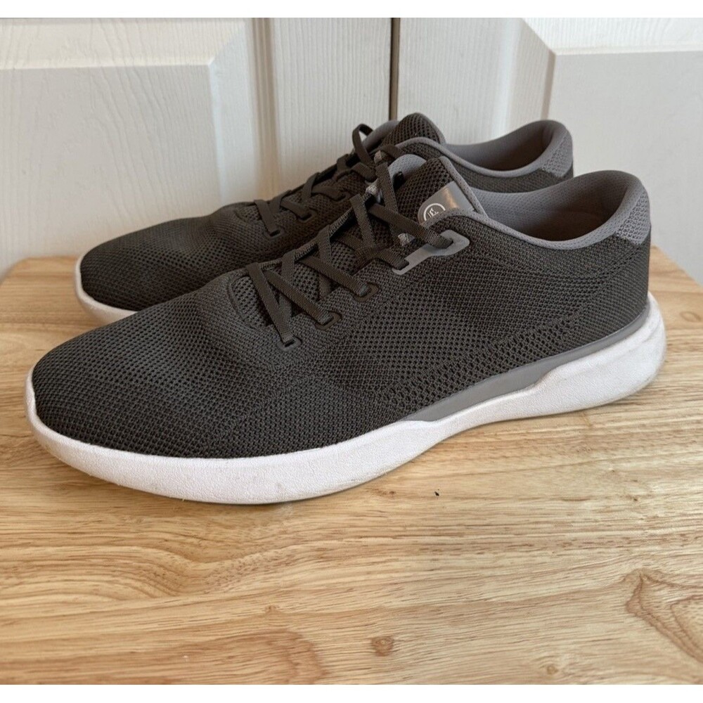 Peter Millar Glide V3 Men's Sneakers Gray Knit Shoes Size 13